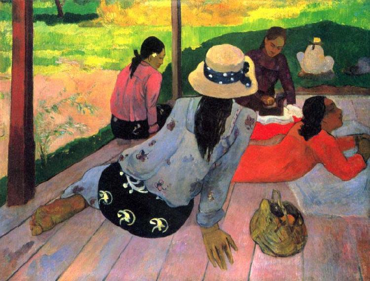 Paul Gauguin The Midday Nap china oil painting image